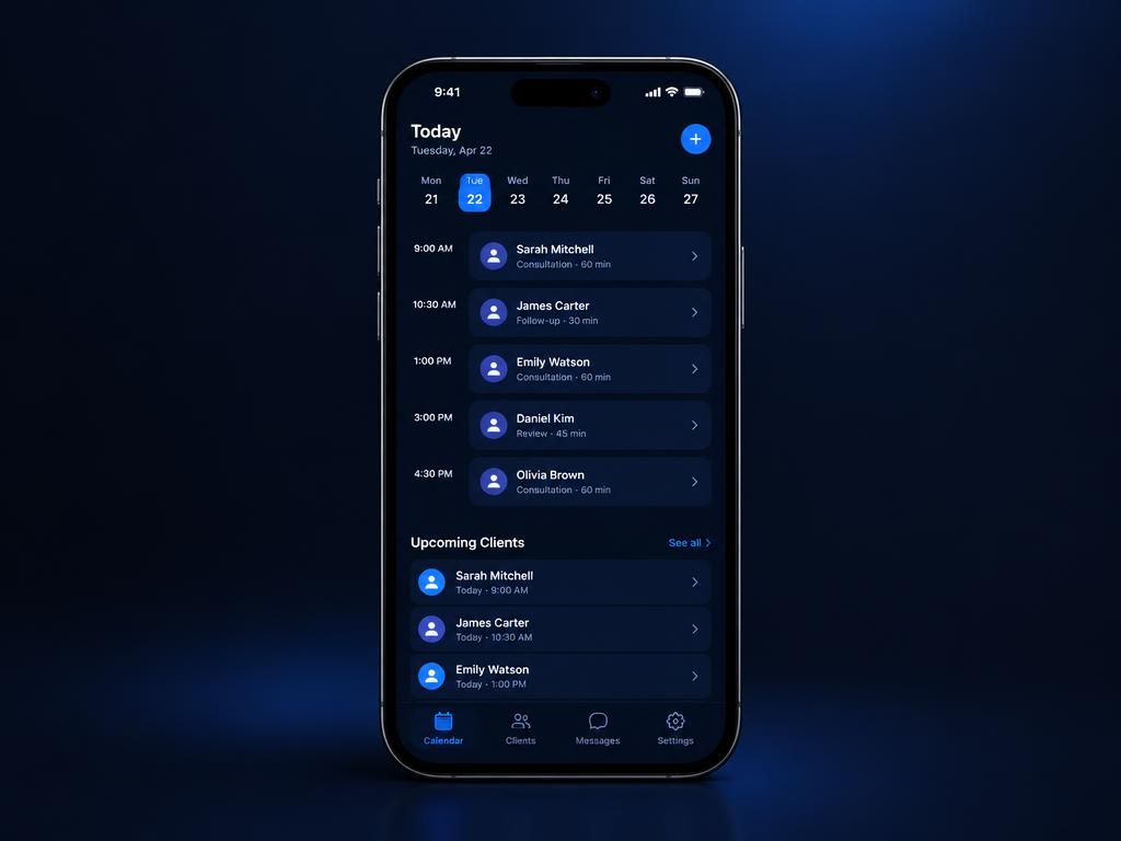 Native app op een smartphone
